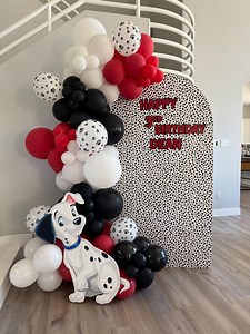 Dalmatian Birthday Balloon Garland Kit - Etsy