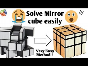 Mirror cube tutorial | how to solve mirror cube | 3x3x3 mirror cube | Rubik's Technique