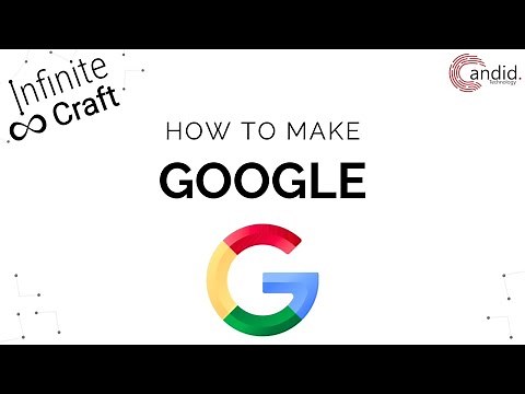 How to make Google in Infinite Craft?