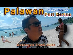 Exploring Port Barton in San Vicente, Palawan. White sand beaches, blue water and vibrant restobars.