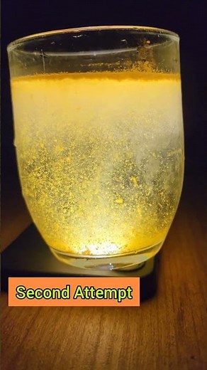 ✨ Amazing Meteor Shower Experiment with Turmeric & Water! ✨ - Relaxing DIY