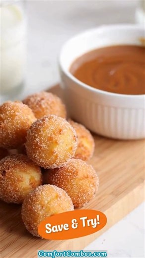 🍌 3-Ingredient Air Fryer Banana “Donut Holes” 🍩 The first time I made these, it was just to use up one ripe banana… and now I crave them. They’re soft inside, lightly golden outside, and perfect when you want something warm and sweet in minutes. 🤎 INGREDIENTS: Main Ingredients: - 1 ripe banana, mashed - 1 cup self-rising flour - 2 tablespoons plain yogurt (or Greek yogurt) | Comfort Combos