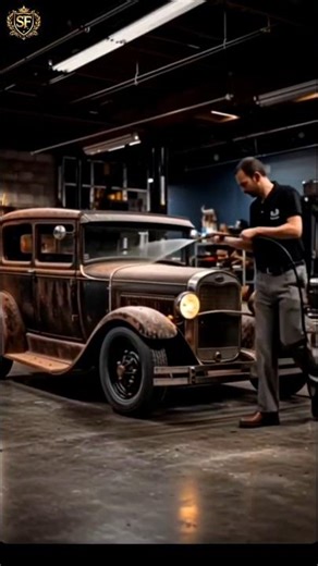 ASMR car restoration of a 1930 Ford Model #evolution