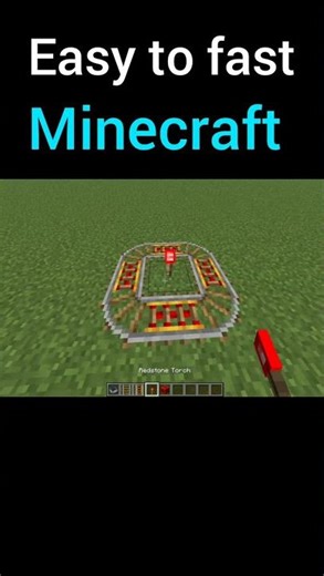 Minecraft how to Faster Minecart easy to Step