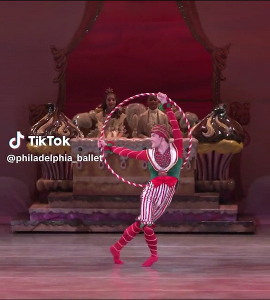 Heading into the final stretch of George Balanchine's The Nutcracker® with everyone's favorite Candy Man, Hoops, and the irresistible melodies of the Trepak!⁠ ⁠ George Balanchine's The Nutcracker®, choreography by George Balanchine, The George Balanchine Trust⁠ ⁠ George Balanchine's The Nutcracker® ⁠ Now - December 30, 2023⁠ Academy of Music⁠ ⁠ George Balanchine's The Nutcracker® is generously presented by Independence Blue Cross.⁠ ⁠ 📸: Alexander Iziliaev 🎶: Philadelphia Ballet Orchestra⁠ 🩰: 