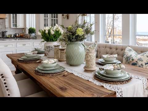 How to Create a Sweet Vintage Dining Room 2026: Soft Lighting & Romantic Textures
