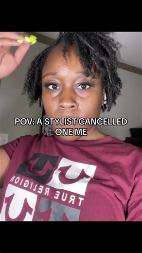 Sucks to be her client. Ended up doing my own hair. 😵‍💫 #wiginstall #wigoverlocs #influencer