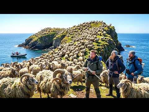 20 SHEEP Abandoned on a REMOTE ISLAND for Decades, What Scientists Found Was Disturbing