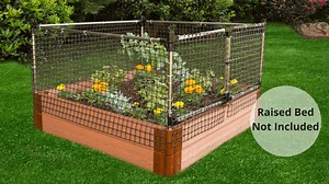 Stack & Extend 'Animal Barrier' with Gate - 4 Foot Wide Straight Panel