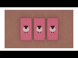How To Make Sheep Banner In Minecraft | Minecraft Banners