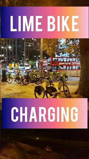 How Lime bikes get recharged | Waterloo Station juicers