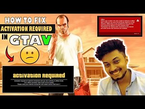 GTA5 ACTIVATION REQUIRED FIX l #activation requires an internet connection ll by borntoplaygames