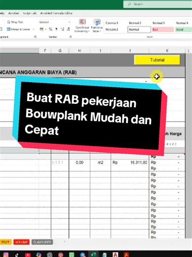 Rahasia buat RAB cepat dengan Aplikasi Excel RAB #volumebangunan #quantitysurveyor #aplikasiexcelrab #civilengineering #estimator #tekniksipilindonesia #proyek #proyekkonstruksi #tekniksipil #anggaranproyek #biayaproyek #rab #RABexcel #excel