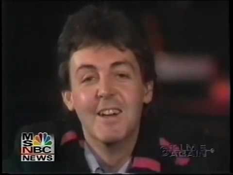 PAUL McCARTNEY TALKING ABOUT LINDA