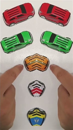 Colorful Toy Cars Matching Challenge 🚗🔥