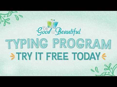 NEW Good and Beautiful Typing | Flip Through | The Good and the Beautiful