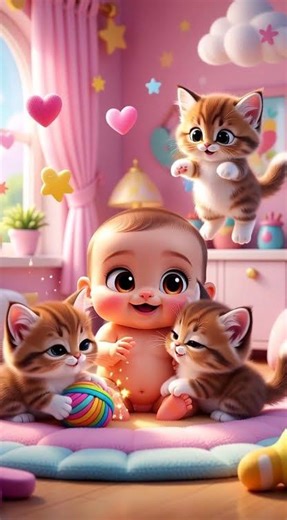 Baby Learns Colors! 🌈 Amazing Cartoon Surprise 😲💖