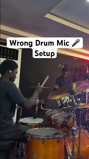 Drum mic setup #drums