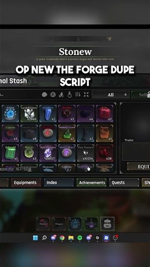 The Forge Script GUI | DUPE SPINS, INSTANT FORGE, AUTO FARM, INSTANT KILL #robloxtheforge