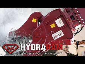 Hydraulic concrete pulverizer HRP-series by Hydraram