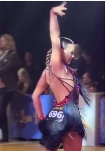 Sofia Dovgosheya Dazzles with Samba Performance