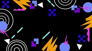 Vivid Creative Dynamic Geometric Abstract Art Stock Footage Video (100% Royalty-free) 3710969789 | Shutterstock