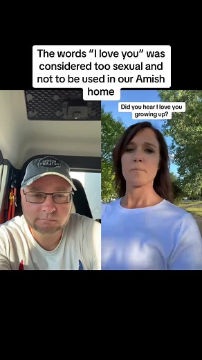 #duet with @Amish Artistry #amish the words “I love you“ was considered too worldly and sexual to be used in our Amish home