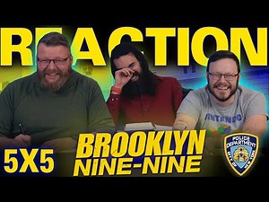 Brooklyn Nine-Nine 5x5 REACTION!! "Bad Beat"