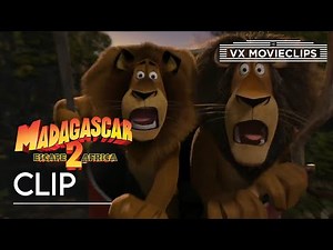 Monkey-Powered Plane | Madagascar: Escape 2 Africa (2008) | VX Movieclips