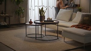 Watch Modern Industrial Nesting Tables on Amazon Live