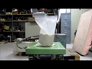 振動テーブル 減容