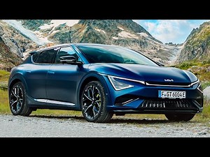 2025 KIA EV6 GT Facelift - Drive Review on the Swiss Alps