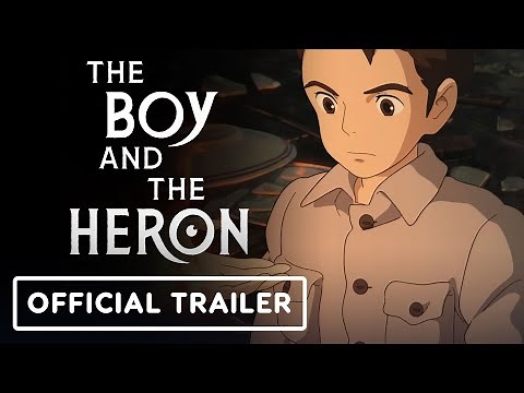 The Boy and the Heron - Official Teaser Trailer (2023) Hayao Miyazaki, Studio Ghibli