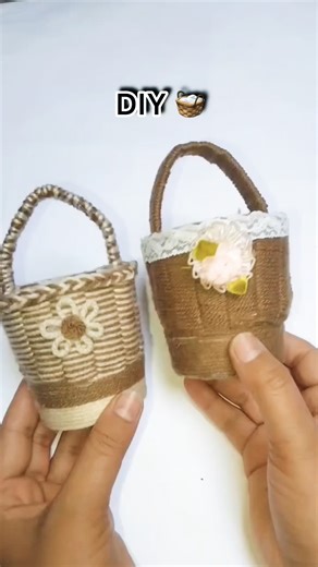 “Easy Craft Basket from Waste | Quick DIY Craft Tutorial #Shorts”