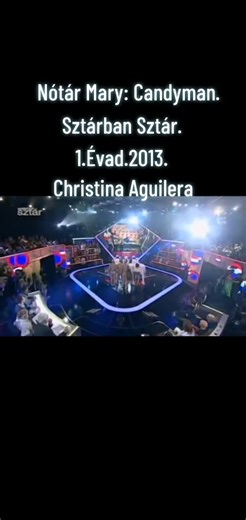 Nótár Mary előadása a Sztárban Sztárban