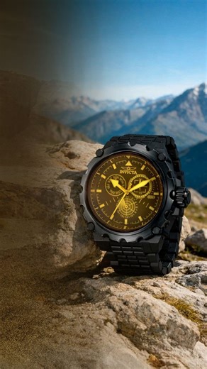 Invicta Coalition Forces 49201 is a stealth-heavy statement piece built for bold wrist presence with a clean, tactical finish. 🛡️ 50mm black-tone stainless-steel case with a 17.5mm profile ⚫ Black metal dial for a stealth, tactical look 🧭 Black stainless-steel bezel for a clean, aggressive frame ⚙️ TMI VH68 quartz movement for dependable timekeeping 🪟 Mineral crystal with iridescent tinted glass for a unique shine effect ✨ White New Lite lume for low-light visibility 🔗 Black stainless-steel 