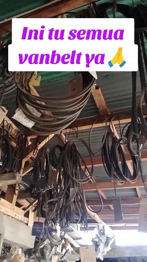 VANBELT MESIN BAJAK SAWAH/TRAKTOR/EDET,,, #vanbelt #traktor #A #B #edet