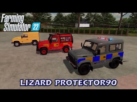 FS22 New Mod (console): Lizard Protector90 | Police and Rescue Car | Mods in the spots # 206