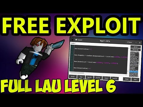 [FREE] Roblox Level 6 SCRIPT EXECUTOR W/ Full Tutorial on How To Download (Virus FREE)
