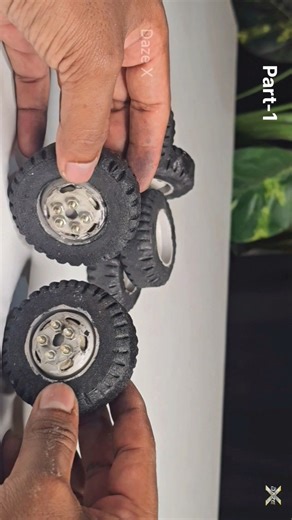 Diy RC Truck wheel From PVC | #trending #shortvideo #viralshorts