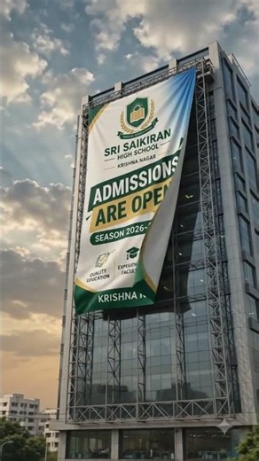 🎓 Admissions Open 2026-27 | Sri Sai Kiran High School