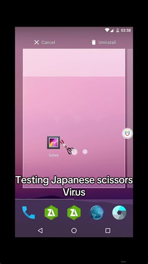 #japanesescissors #virustesting #testandovirus #malware
