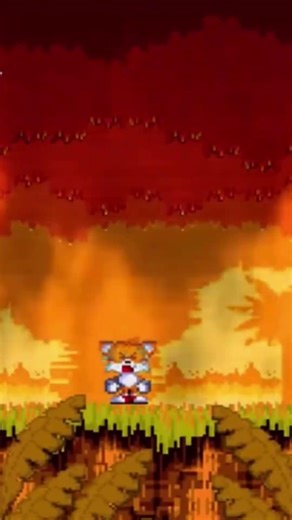 Sonic exe chasing tails