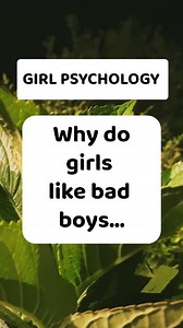 24K views · 101 reactions | Why do girls like bad guys.... #intimacy #pleasure #pleasurematters #romance #Romantic #intimacycoach #fyp #datingtips #dating #datingadvice #usreels #usa #UK #trending #psychology #psychologyfacts #viralreelschallenge #viralreelsシ #quotes #factsyoudidntknow #facts #lovequotes #lovequotesdaily #quotesoftheday #viralvideo #didyouknowfacts | Psyche and love facts | Facebook