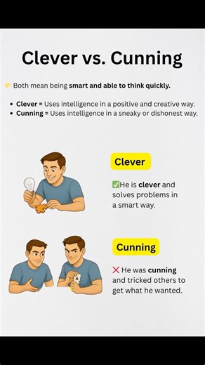 @Clever VS Cunning..