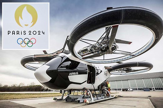 Flying taxis being tested for use at 2024 Summer Olympics in Paris