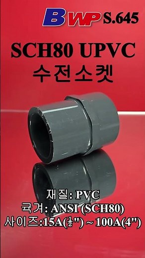 SCH80 PVC 수전 소켓. UPVC 안나사 소켓. ANSI. SCH80 UPVC Female Adapter. BWP