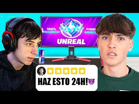 24H ENTRENANDO COMO PETERBOT EN FORTNITE