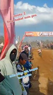 moto 2, final GTX open Babel sirkuit limau manis Belitung kepulauan Bangka #gtxbangkabelitung #short