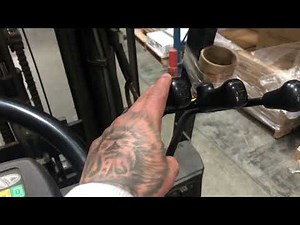 Step-by-step forklift training: seated forklift